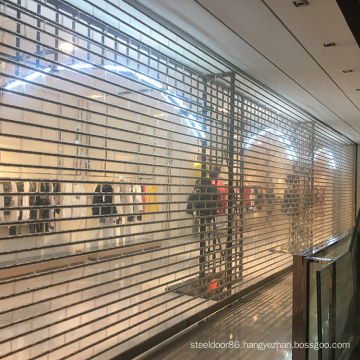 Mall special crystal door